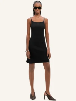 RIB KNIT MINI DRESS