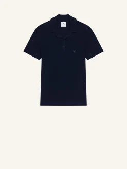 RIB KNIT POLO