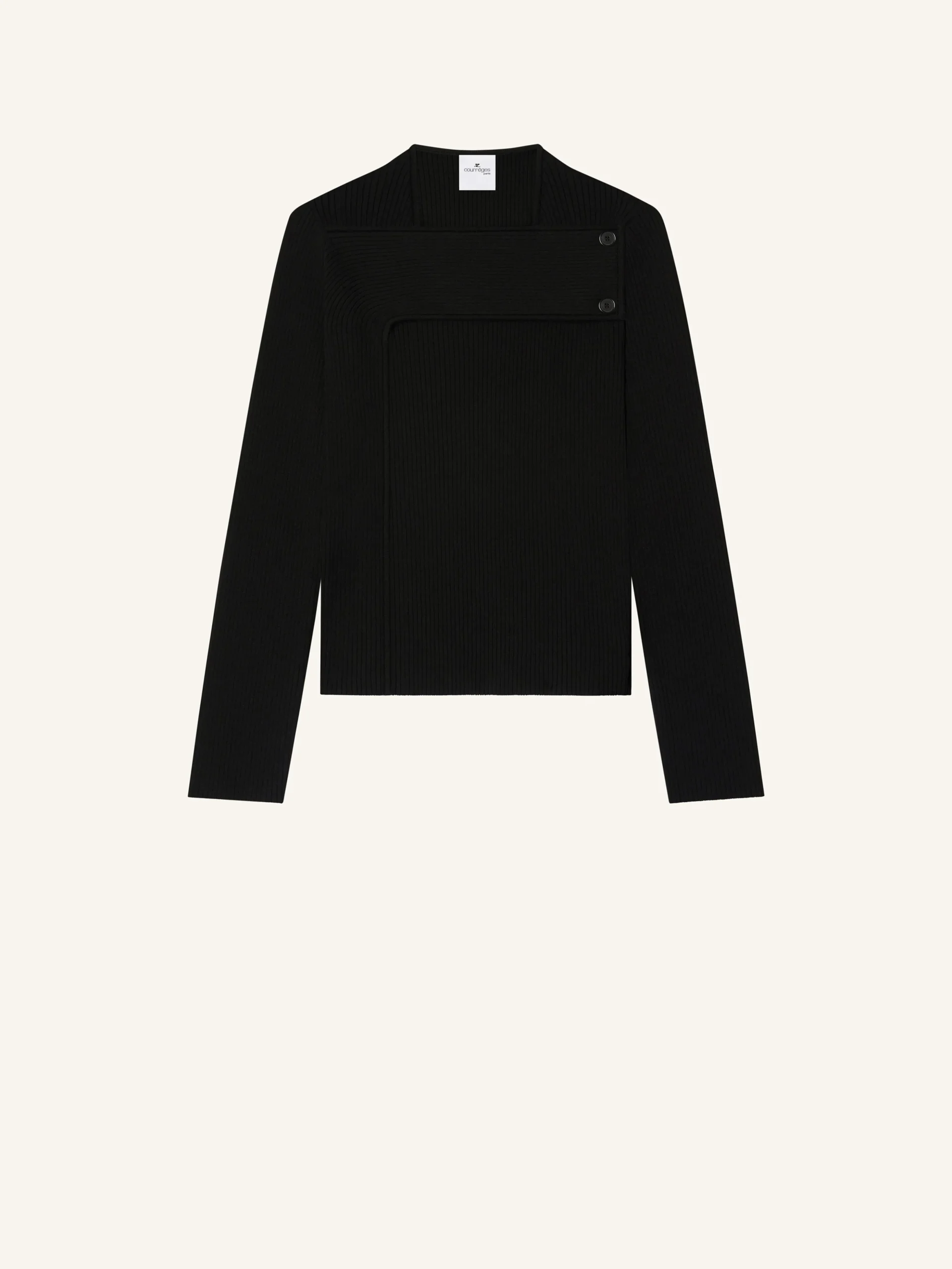 RIB KNIT SWEATER
