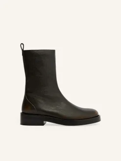 RIDER PATINA LEATHER BOOTS