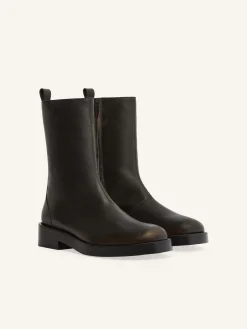 RIDER PATINA LEATHER BOOTS