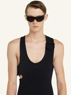 90'S RIB CUT OUT TOP