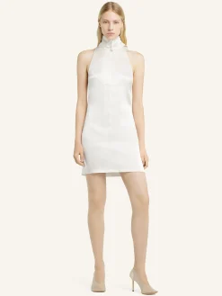 SCARF SLEEVELESS DRESS
