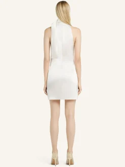 SCARF SLEEVELESS DRESS