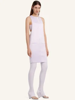 SCUBA HERITAGE SATIN DRESS