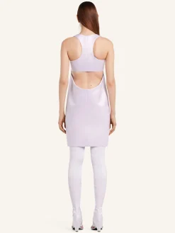 SCUBA HERITAGE SATIN DRESS