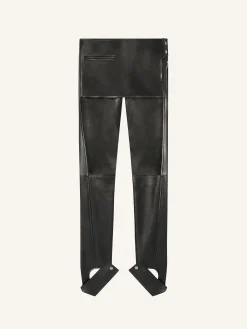 SCUBA LEATHER OVERSKIRT PANTS