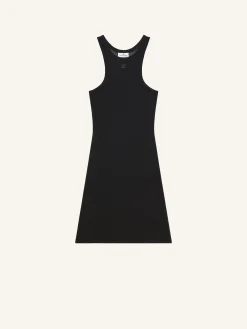 SCUBA MESH MINI DRESS