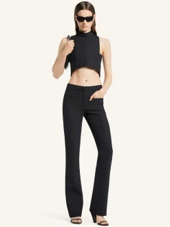 SCUBA MOCKNECK CROPPED TOP