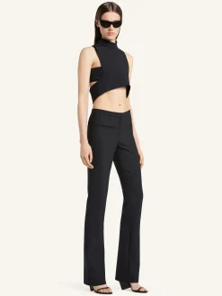SCUBA MOCKNECK CROPPED TOP