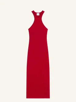 SCUBA RIB KNIT DRESS