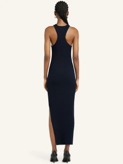 SCUBA RIB KNIT DRESS