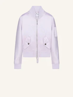 SCUBA SATIN BOMBER JACKET