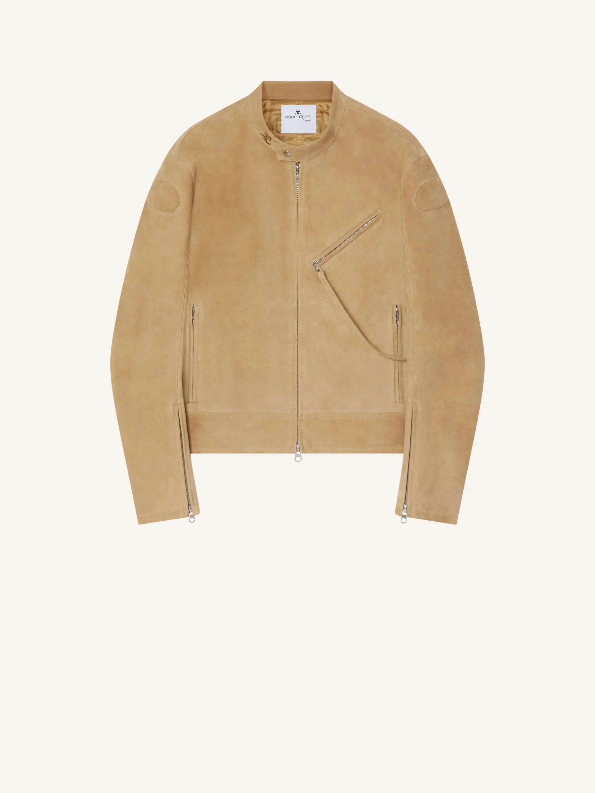 SCUBA SUEDE BIKER JACKET