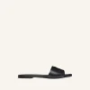 SHADOW LEATHER MULES