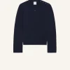 SHOULDER SNAPS SWEATER