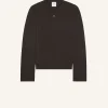 SHOULDER SNAPS SWEATER