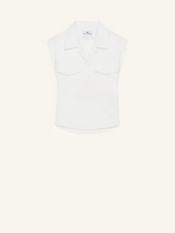 SLEEVELESS UTILITY SHIRT