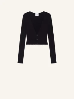SOLAR LIGHT RIB CARDIGAN
