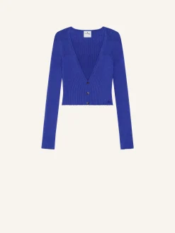 SOLAR LIGHT RIB CARDIGAN