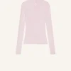 SOLAR LIGHT RIB MOCKNECK SWEATER