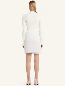 SOLAR LIGHT RIB MOCKNECK SWEATER