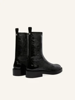 STRETCH VINYL BOOTS