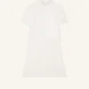 TWILL A-LINE DRESS