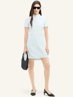TWILL A-LINE DRESS
