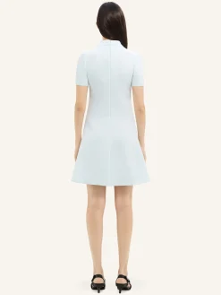 TWILL A-LINE DRESS