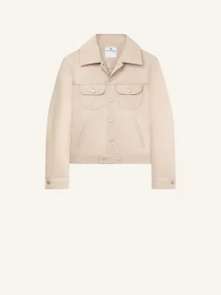 TWILL TRUCKER JACKET
