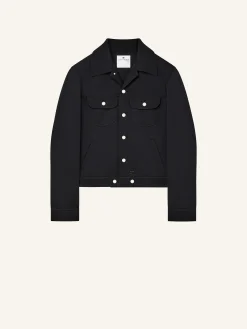 TWILL TRUCKER JACKET