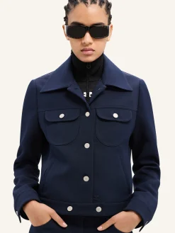 TWILL TRUCKER JACKET
