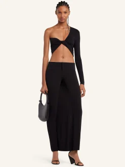TWIST ASYMMETRICAL CROPPED TOP