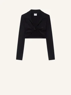 TWIST PIQUÉ CROPPED POLO