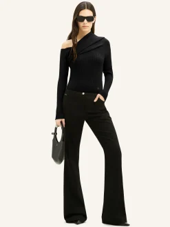 TWIST RIB KNIT SWEATER