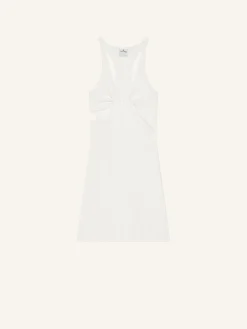 TWIST 90'S RIB DRESS