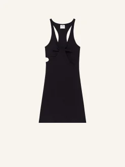 TWIST 90'S RIB DRESS