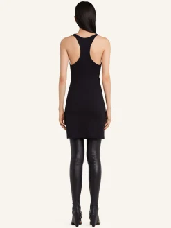 TWIST 90'S RIB DRESS
