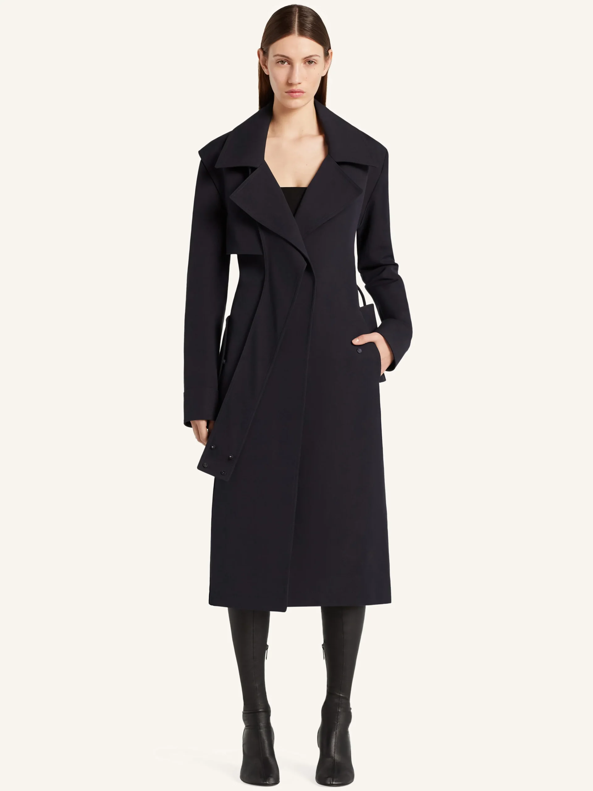 TWIST TRENCH COAT