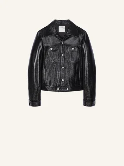 VINYL TRUCKER JACKET