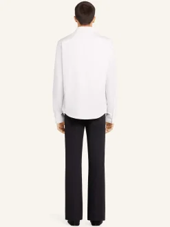 ZIPPED POPLIN SHIRT